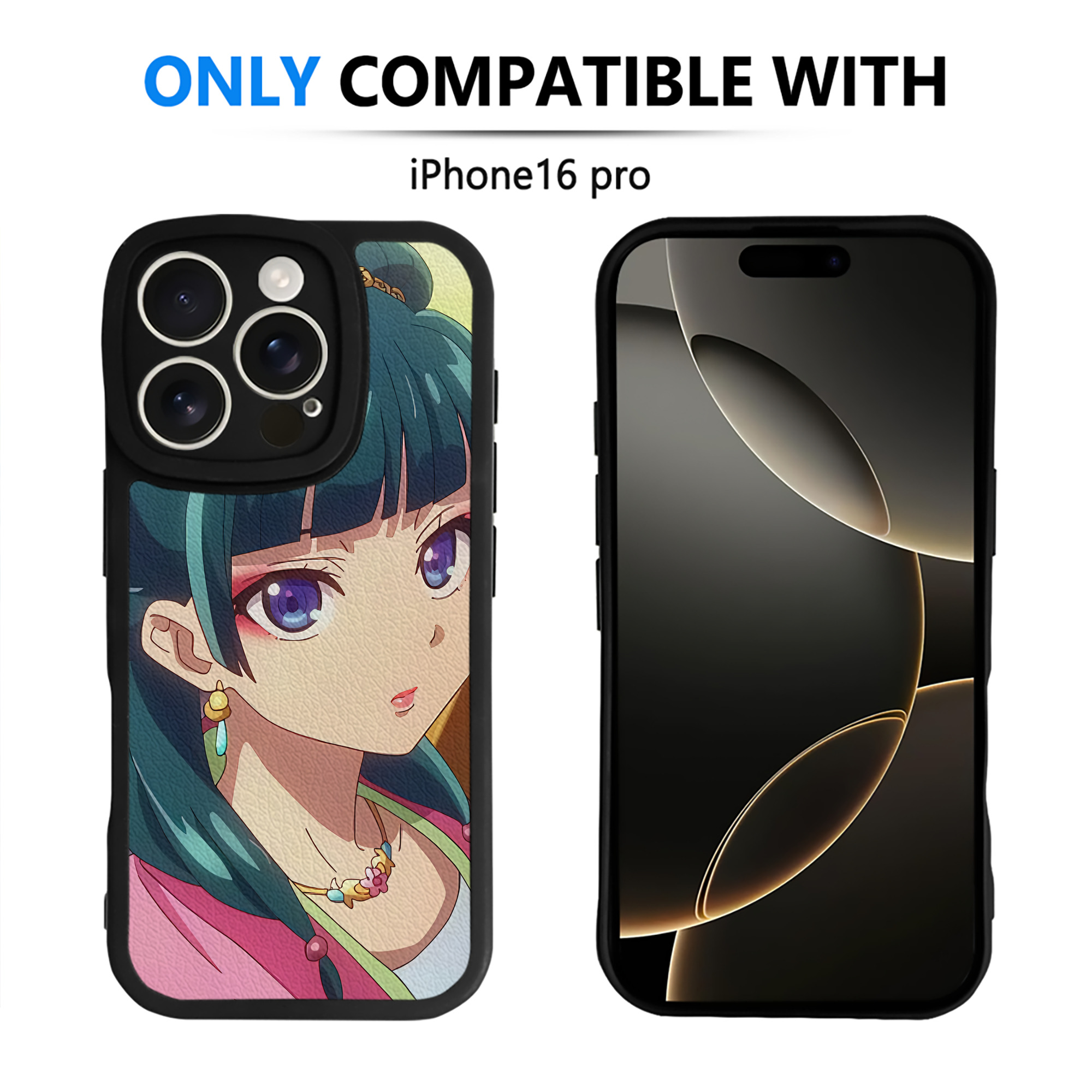 薬屋のひとりごと The Apothecary Diaries 【iPhone 16シリーズ対応】シリコンスマホケース（レザー調） 材質：シリコン